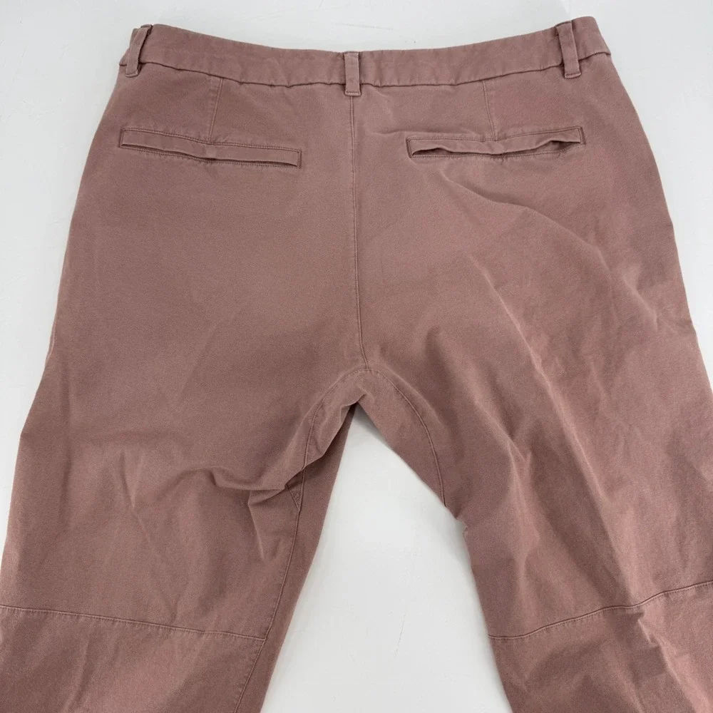 Lululemon Commission Pant Classic 36 Earth Color Clay Stretch Chino Trousers